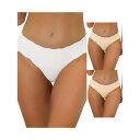 【送料無料】 アレグラ ケー レディース パンツ アンダーウェア 3 Packs Traceless Panties For Women No Show Str...