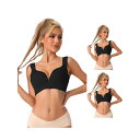 【送料無料】 アレグラ ケー レディース ブラジャー アンダーウェア 3 Packs Women's Adjustable Straps Lingerie Fu...