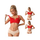 【送料無料】 アレグラ ケー レディース ブラジャー アンダーウェア 3 Packs Women's Adjustable Straps Lingerie Fu...