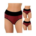 【送料無料】 アレグラ ケー レディース パンツ アンダーウェア 3 Packs Women's High Waist Tummy Control Pantie...