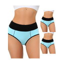【送料無料】 アレグラ ケー レディース パンツ アンダーウェア 3 Packs Women's High Waist Tummy Control Pantie...
