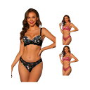 【送料無料】 アレグラ ケー レディース ブラジャー アンダーウェア 3 Packs Women's Lingerie Set Adjustable Strap...