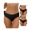 【送料無料】 アレグラ ケー レディース パンツ アンダーウェア 3 Packs Women's Panties Unlined Comfortable Und...