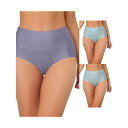 【送料無料】 アレグラ ケー レディース パンツ アンダーウェア 3 Packs Women's Tummy Control No Show Hipster U...