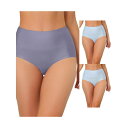 【送料無料】 アレグラ ケー レディース パンツ アンダーウェア 3 Packs Women's Tummy Control No Show Hipster U...