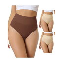 【送料無料】 アレグラ ケー レディース パンツ アンダーウェア 3 Packs Womens High-waisted Briefs Invisible Th...