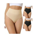 【送料無料】 アレグラ ケー レディース パンツ アンダーウェア 3 Packs Womens High-waisted Briefs Invisible Th...