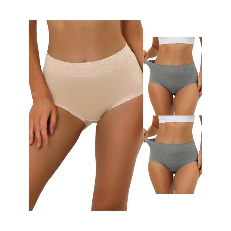 ̵ 쥰  ǥ ѥ  3 Packs Women's Cotton Underwear High...