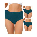【送料無料】 アレグラ ケー レディース パンツ アンダーウェア 3 Packs Women's Cotton High-waist (available In...