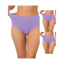 【送料無料】 アレグラ ケー レディース パンツ アンダーウェア 3 Packs Women's Cotton High-waist (available In...