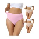 【送料無料】 アレグラ ケー レディース パンツ アンダーウェア 3 Packs Womens Hign Waist G-string Thongs Tummy...
