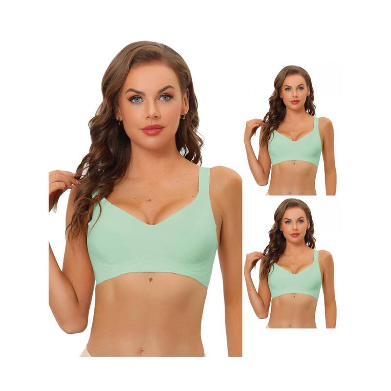 ̵ 쥰  ǥ ֥饸㡼  3 Packs Women's Wireless No Show Sm...