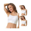 【送料無料】 アレグラ ケー レディース ブラジャー アンダーウェア 3 Packs Womens Wirefree Bras Strapless Breath...