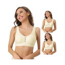 【送料無料】 アレグラ ケー レディース ブラジャー アンダーウェア 3 Packs Womens Wirefree Sports Bra Lightly Br...