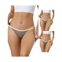 【送料無料】 アレグラ ケー レディース パンツ アンダーウェア 3 Packs Womens Underwear Low Waist Stretch Brie...