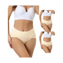 【送料無料】 アレグラ ケー レディース パンツ アンダーウェア 3 Packs Womens Plus Size High Waist Stretch Bri...