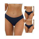 【送料無料】 アレグラ ケー レディース パンツ アンダーウェア 3 Packs Women's Underwear Mid-waisted Hipster P...