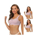 【送料無料】 アレグラ ケー レディース ブラジャー アンダーウェア 3 Packs Women's Push Up Minimizers Full Cover...