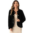 【送料無料】 アレグラ ケー レディース ジャケット・ブルゾン アウター Winter Faux Fur Coat For Women Long Sleeve ...
