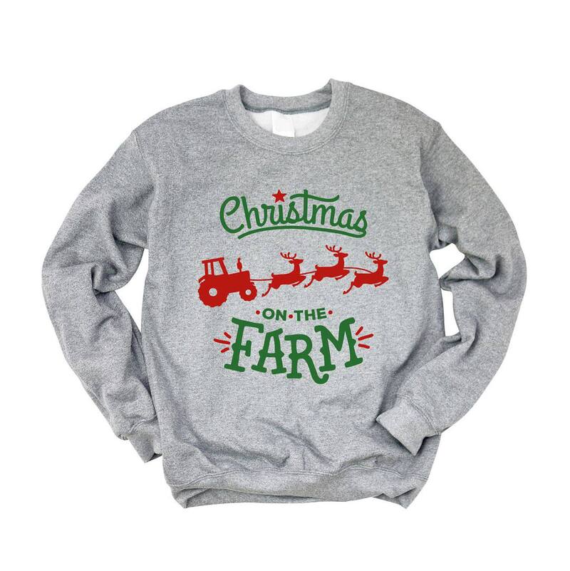 ̵ Simply Sage Market ǥ T ȥåץ Christmas On The Farm Tracto...