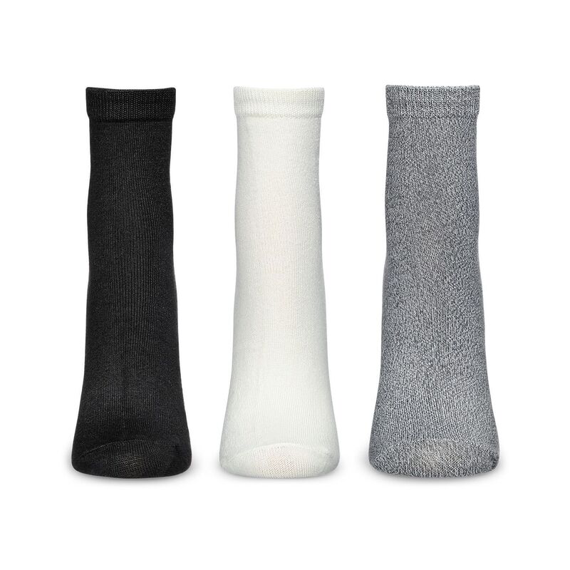 ̵ ⥤ ǥ   Solid Buttersoft Anklet Sock 3 Pack White ...