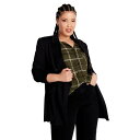 【送料無料】 アベニュー レディース シャツ トップス Avenue Kylee Check Shirt Khaki