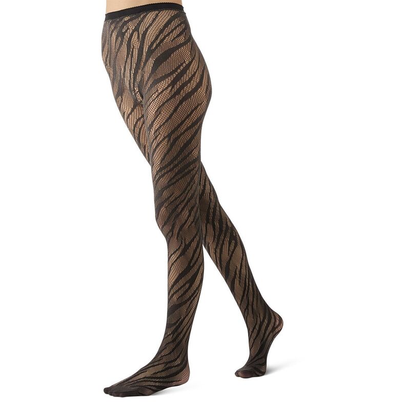 ̵ ⥤ ǥ   Women's Zebra Net Tights Gray