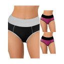 【送料無料】 アレグラ ケー レディース パンツ アンダーウェア 3 Packs Women's Highwaisted Tummy Control Brief...