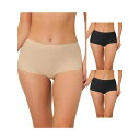 【送料無料】 アレグラ ケー レディース パンツ アンダーウェア 3 Packs Women's Boyshorts Underwear Unlined Inv...