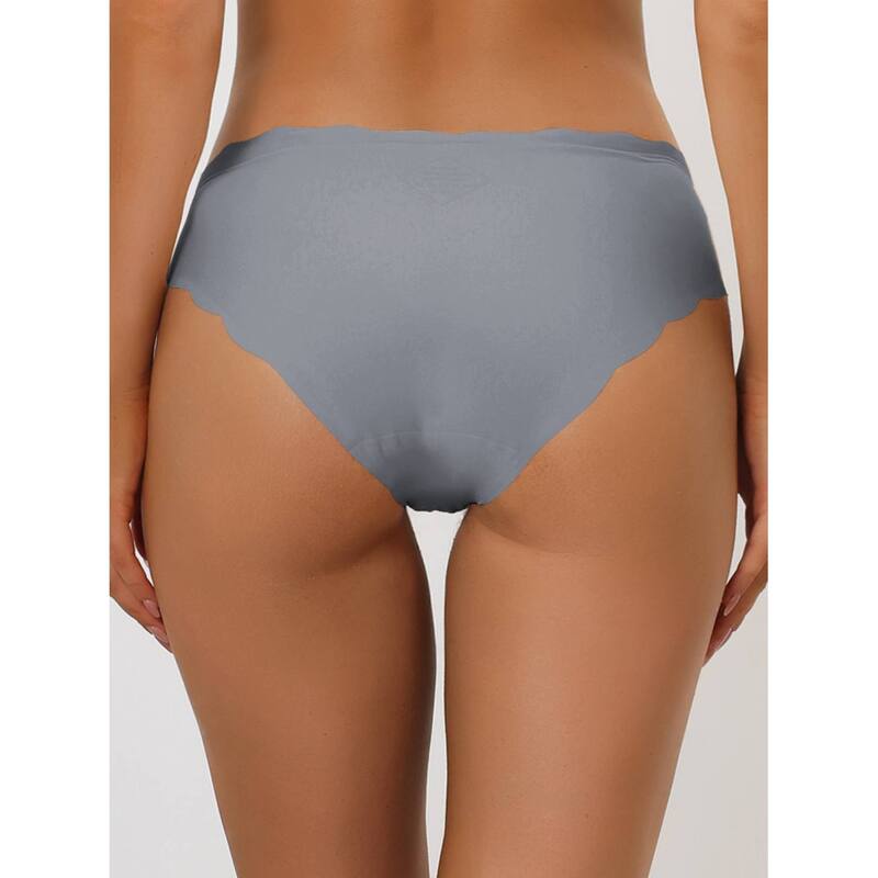 【送料無料】 アレグラ ケー レディース パンツ アンダーウェア 3 Packs Traceable Briefs No Show Stretch Solid Underwear Invisible Brief Mid Pink