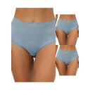 【送料無料】 アレグラ ケー レディース パンツ アンダーウェア 3 Packs Women's High-waist Underwear Tummy Cont...