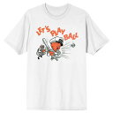 【送料無料】 ライセンス キャラクター メンズ Tシャツ トップス Men's Dr. Pepper Lets Play Ball Tee White(4)