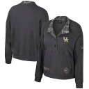 【送料無料】 コロシアム レディース Tシャツ トップス Women's Colosseum Heather Charcoal Kentucky Wildcat...