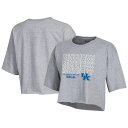 【送料無料】 チャンピオン レディース Tシャツ トップス Women's Champion Heather Gray Kentucky Wildcats Bo...