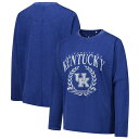 【送料無料】 プレスボックス レディース Tシャツ トップス Women's Pressbox Royal Kentucky Wildcats Chandler...