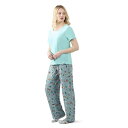 【送料無料】 メモイ レディース ナイトウェア アンダーウェア Women's Rodeo Dogs Two Piece Pj Set In A Bag Dus...