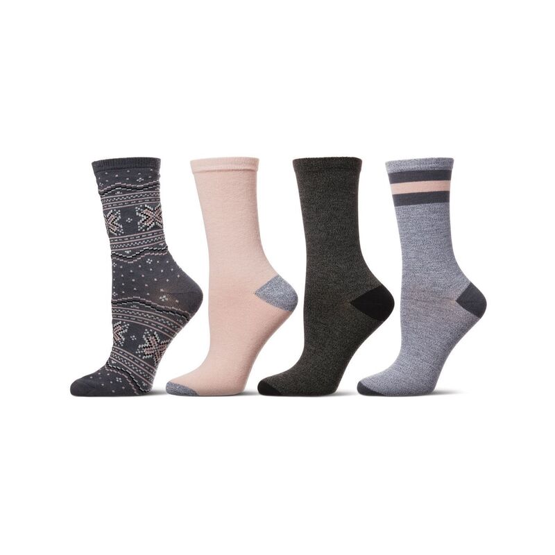 ̵ ⥤ ǥ   Women's 4 Pair Pack Fairisle Buttersoft Cr...