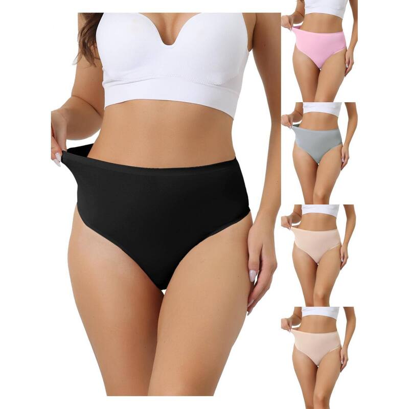 ̵ 쥰  ǥ ѥ  5 Packs Women's Hign Waist G-string T...