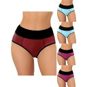【送料無料】 アレグラ ケー レディース パンツ アンダーウェア 5 Packs Women's High Waist Tummy Control Color-...