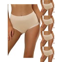 【送料無料】 アレグラ ケー レディース パンツ アンダーウェア 5 Packs Women's Cotton Underwear High-rise Lace...