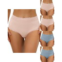 【送料無料】 アレグラ ケー レディース パンツ アンダーウェア 5 Packs Women's High Waist Underwear Tummy Cont...