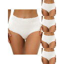 【送料無料】 アレグラ ケー レディース パンツ アンダーウェア 5 Packs Women's High Waist Underwear Tummy Cont...