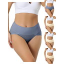【送料無料】 アレグラ ケー レディース パンツ アンダーウェア 5 Packs Women's Plus Size High Waist Stretch Br...