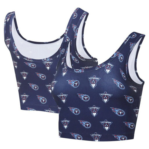 【送料無料】 アンブランデッド レディース ブラジャー アンダーウェア Women's Concepts Sport Navy Tennessee Titans Record Allover Print Bralette Ttn Navy 【送料無料】 アンブランデッド レディース ブラジャー アンダーウェア Women's Concepts Sport Navy Tennessee Titans Record Allover Print Bralette Ttn Navy
