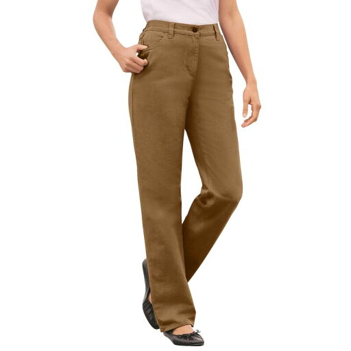 【送料無料】 ウーマン ウィズイン レディース デニムパンツ ボトムス Woman Within Women's Plus Size Tall Perfect Cotton Back Elastic Denim Jean Toffee 【送料無料】 ウーマン ウィズイン レディース デニムパンツ ボトムス Woman Within Women's Plus Size Tall Perfect Cotton Back Elastic Denim Jean Toffee