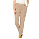 【送料無料】 ウーマン ウィズイン レディース カジュアルパンツ ボトムス Woman Within Women's Plus Size 7-Day Corduroy Straight-Leg Pant New Khaki(4)
