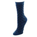 【送料無料】 ナトリ レディース 靴下 アンダーウェア Soft Cashmere Blend Fretwork Geometric Crew Socks Bl...