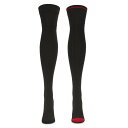 【送料無料】 メモイ レディース 靴下 アンダーウェア Tipped Rib Cashmere Blend Over The Knee Warm Socks Black(4)