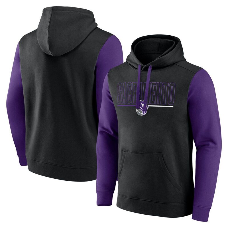 ̵ ֥ǥå  T ȥåץ Men's Black Sacramento Kings Outline Col...