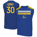 【送料無料】 プロファイル メンズ Tシャツ トップス Men's Profile Stephen Curry Royal Golden State Warriors Big & Tall Player Muscle Tank War Blue